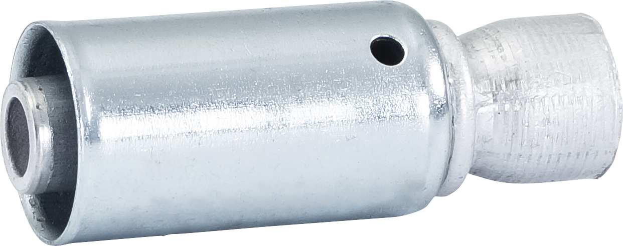 HOSE FITTING, BEADLOCK, WELD ON, #8, ALUMINIUM, REDUCED
