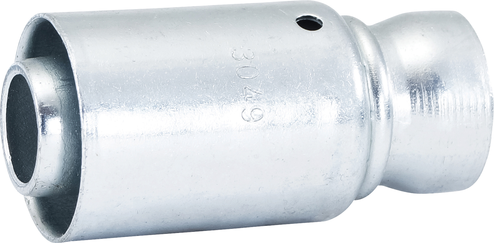 HOSE FITTING, BEADLOCK, WELD ON, #12, STEEL, REDUCED