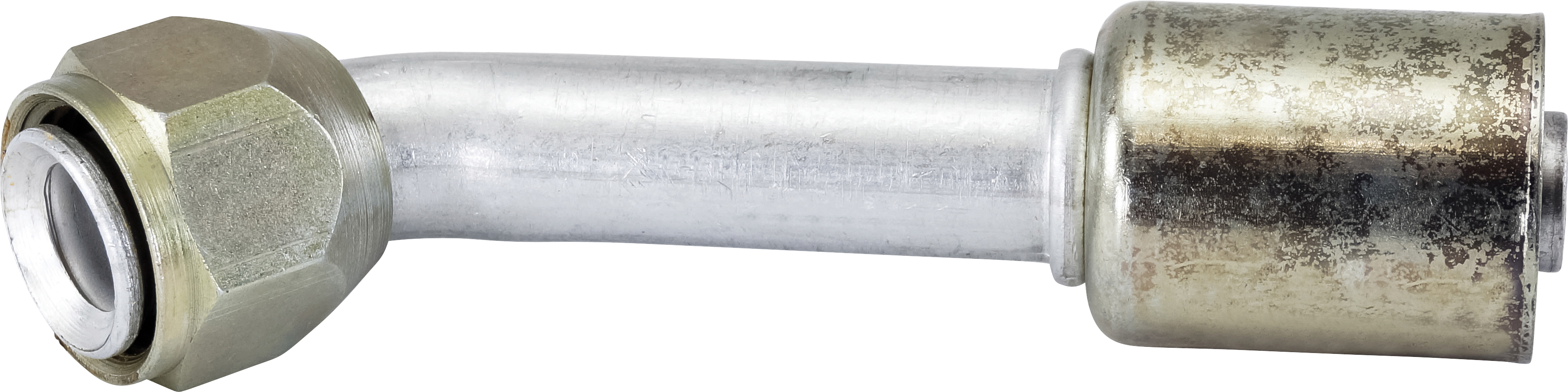 HOSE FITTING, BEADLOCK, FF, 45 DEG, #10, ALUMINIUM, STANDARD