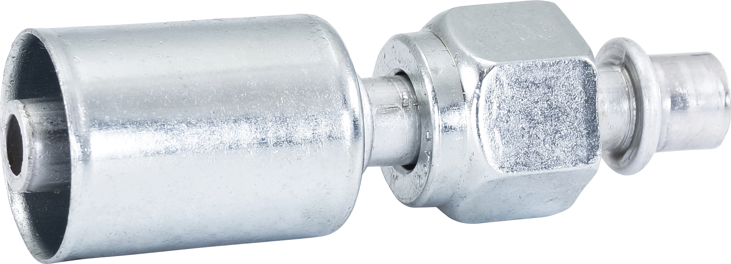 HOSE FITTING, BEADLOCK, FOR, STR, #8, ALUMINIUM, STANDARD