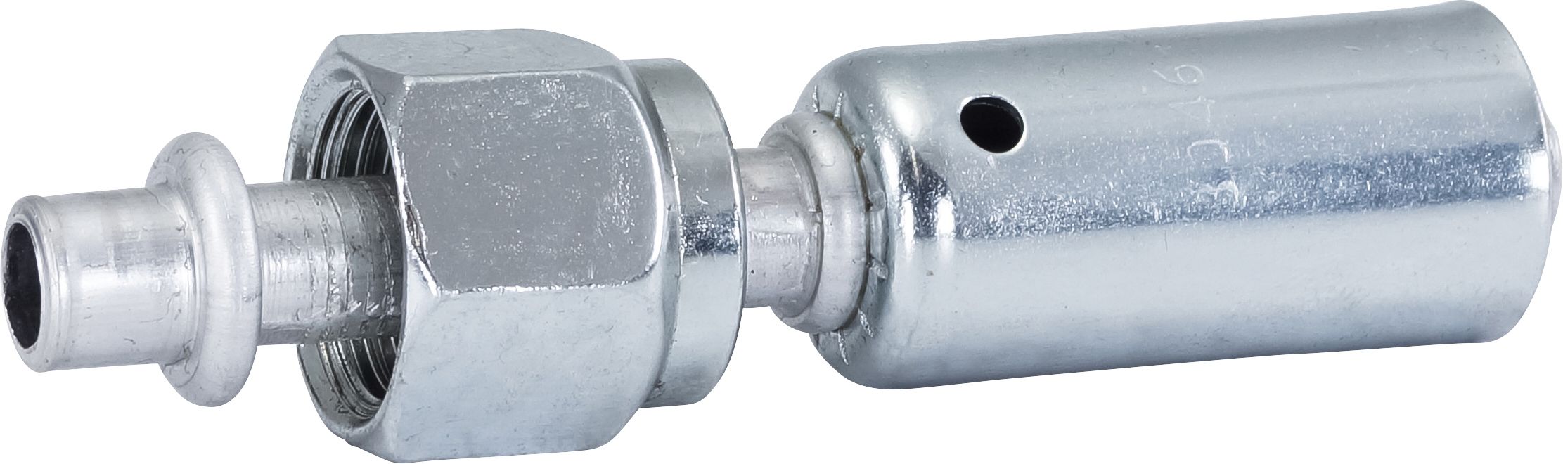 HOSE FITTING, BEADLOCK, FOR, STR, #6, ALUMINIUM, REDUCED