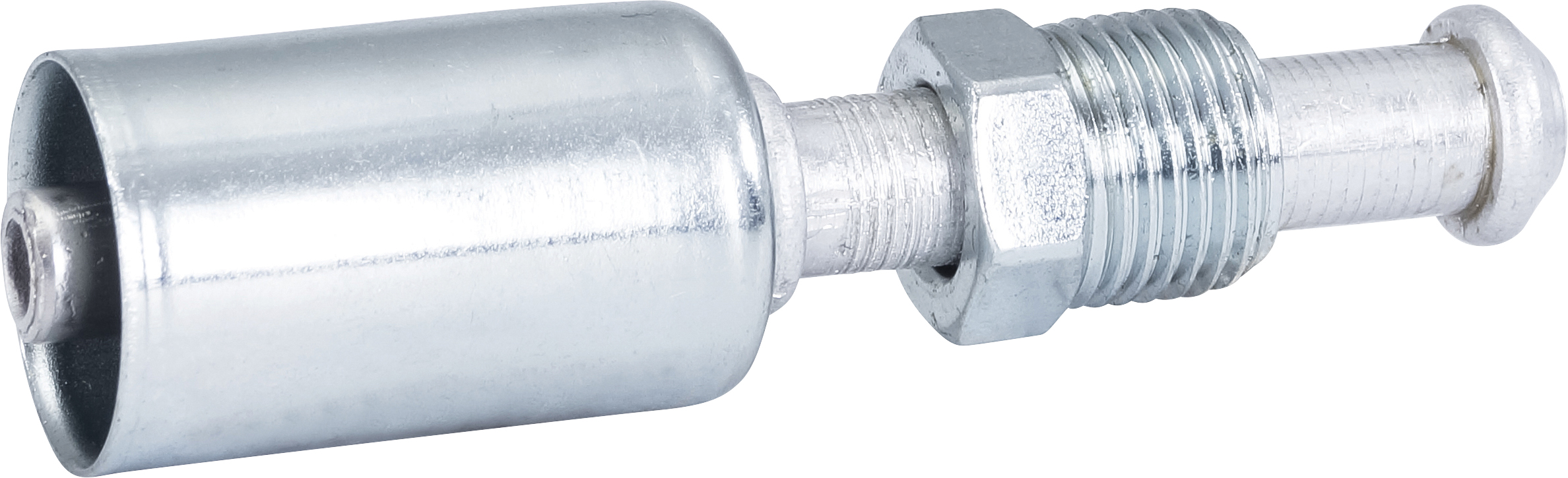 HOSE FITTING, BEADLOCK, MF, STR, #6, ALUMINIUM, STANDARD