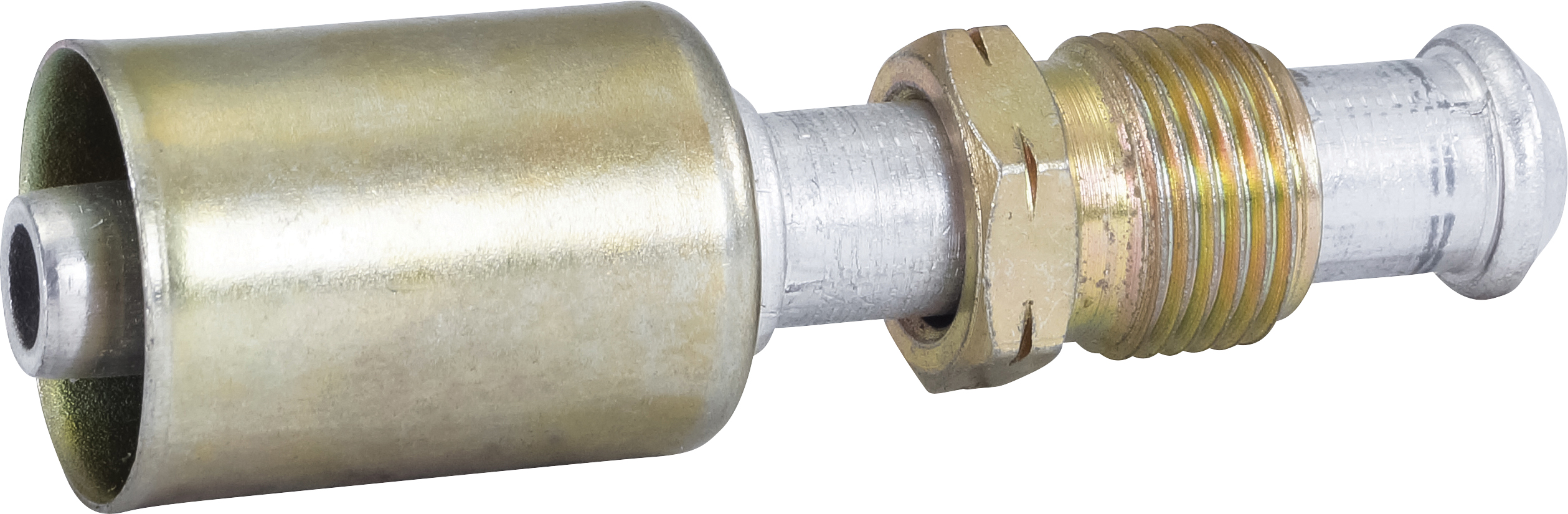 HOSE FITTING, BEADLOCK, MF, STR, #8, ALUMINIUM, STANDARD