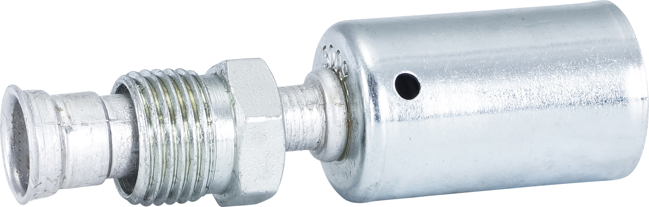 HOSE FITTING, BEADLOCK, MIO, STR, #6, ALUMINIUM, STANDARD