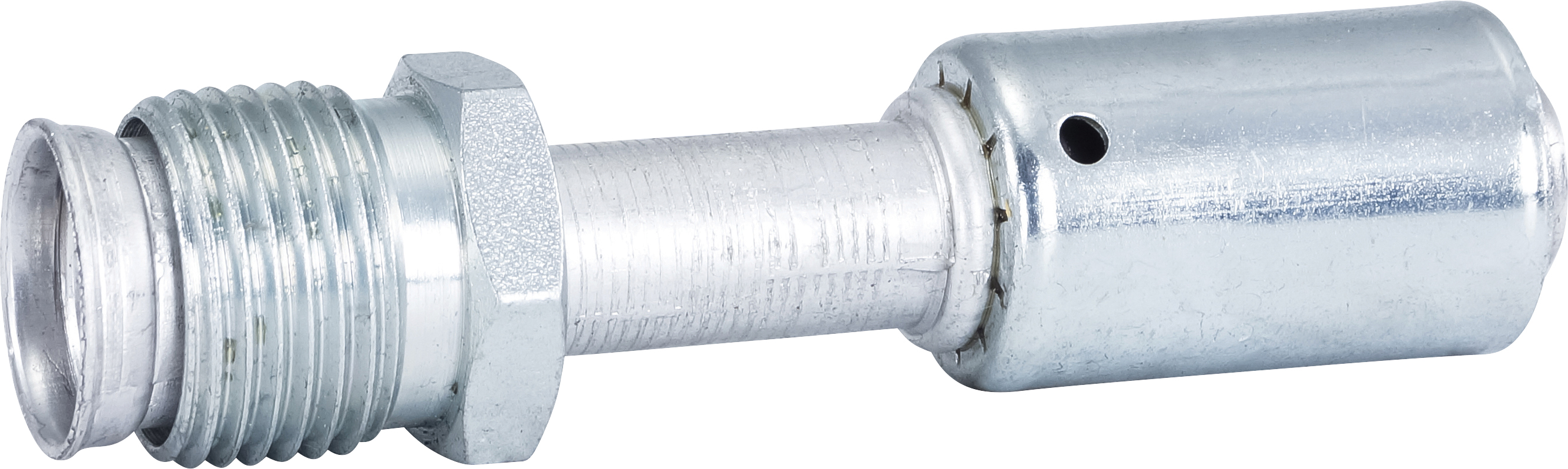 HOSE FITTING, BEADLOCK, MIO, STR, #10, ALUMINIUM, REDUCED
