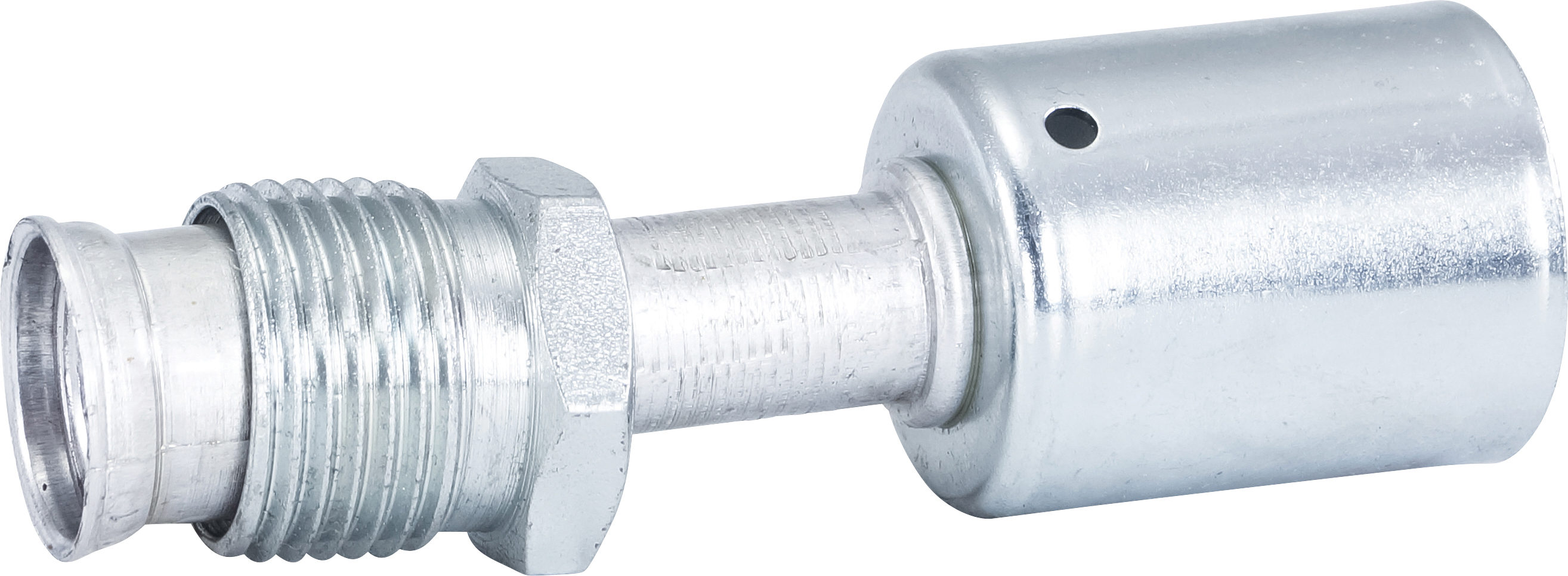 HOSE FITTING, BEADLOCK, MIO, STR, #10, ALUMINIUM, STANDARD