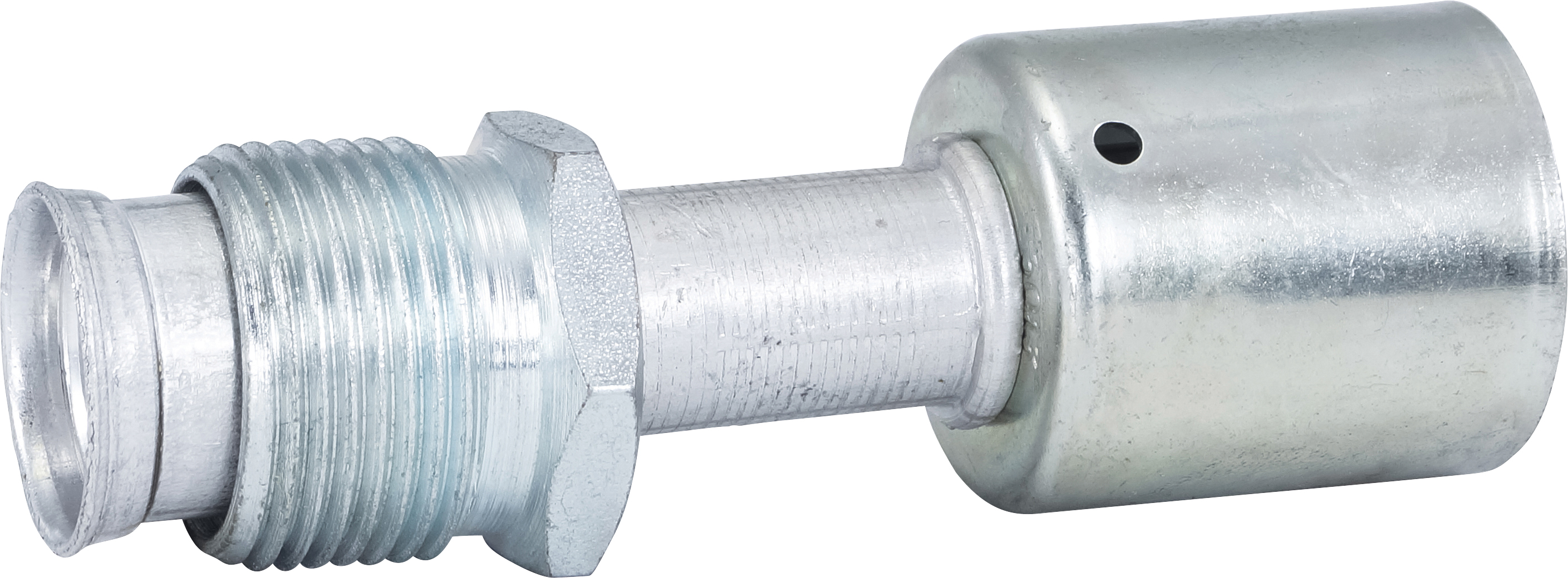 HOSE FITTING, BEADLOCK, MIO, STR, #12, ALUMINIUM, STANDARD