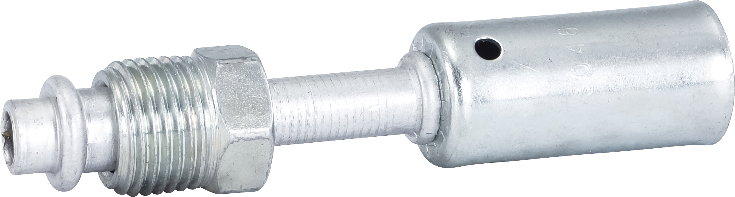 HOSE FITTING, BEADLOCK, MOR, STR, #6, ALUMINIUM, REDUCED