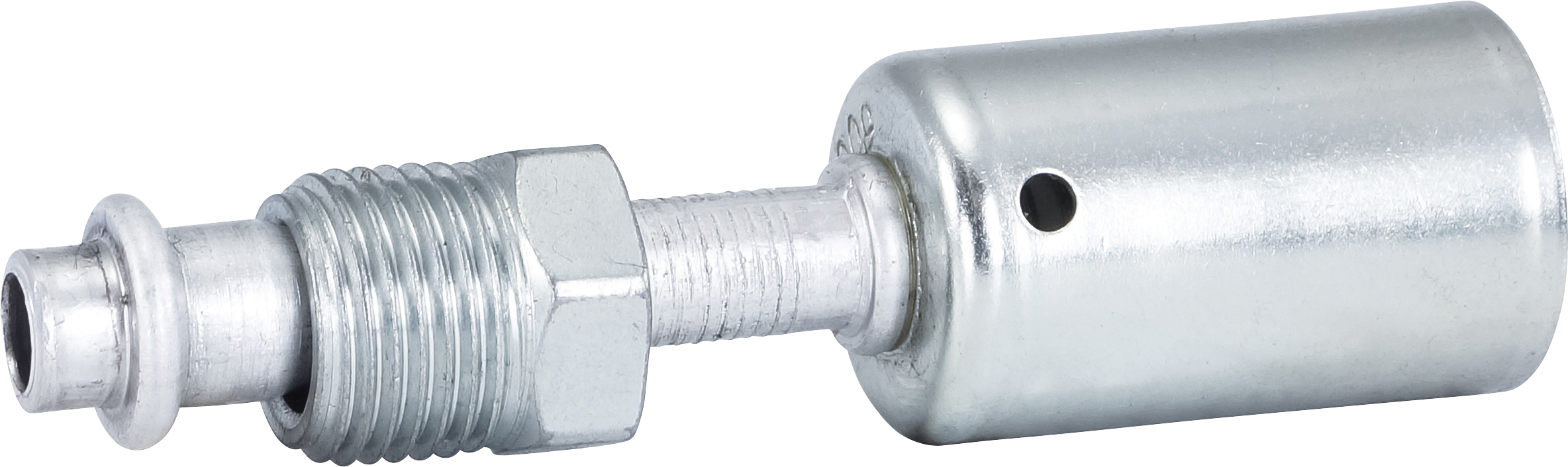 HOSE FITTING, BEADLOCK, MOR, STR, #6, ALUMINIUM, STANDARD