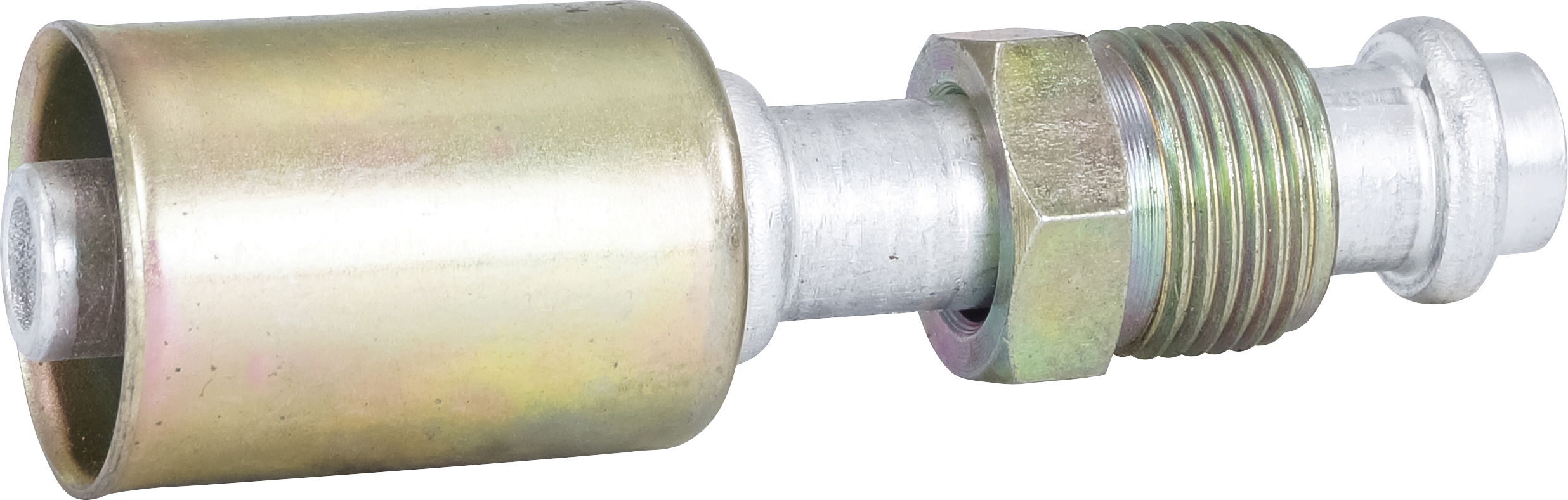 HOSE FITTING, BEADLOCK, MOR, STR, #8, ALUMINIUM, STANDARD