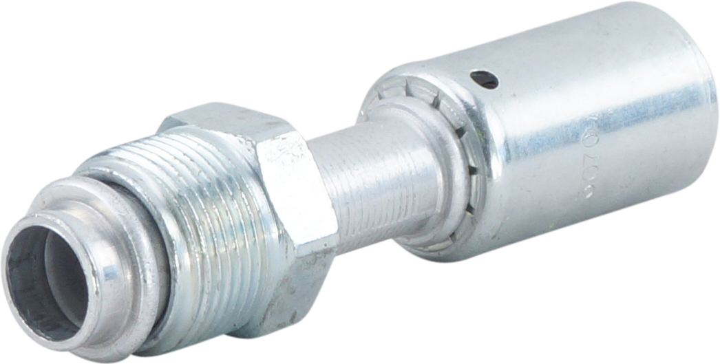 HOSE FITTING, BEADLOCK, MOR, STR, #10, ALUMINIUM, REDUCED