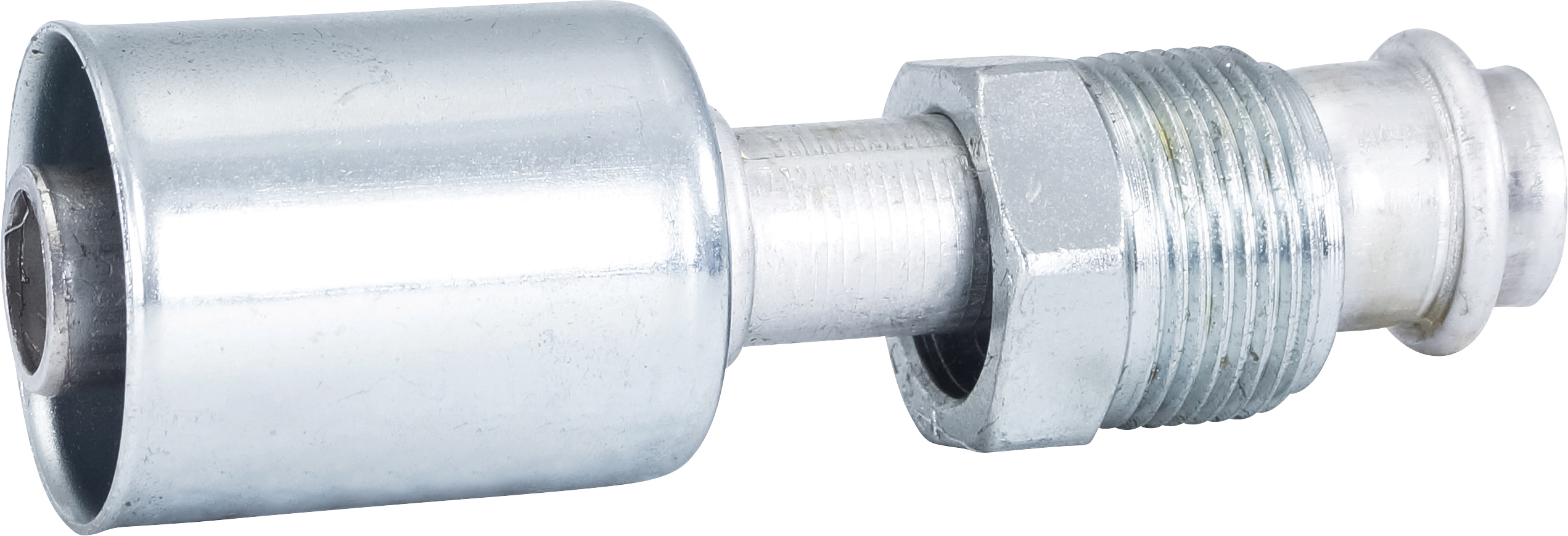 HOSE FITTING, BEADLOCK, MOR, STR, #10, ALUMINIUM, STANDARD