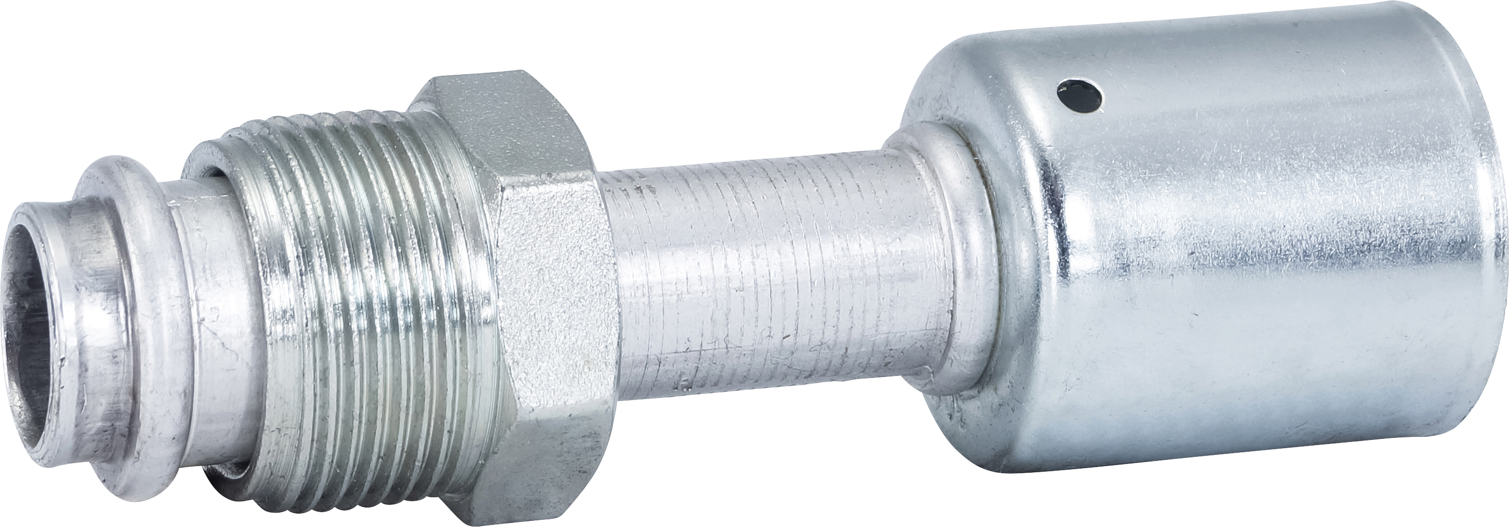 HOSE FITTING, BEADLOCK, MOR, STR, #12, ALUMINIUM, STANDARD