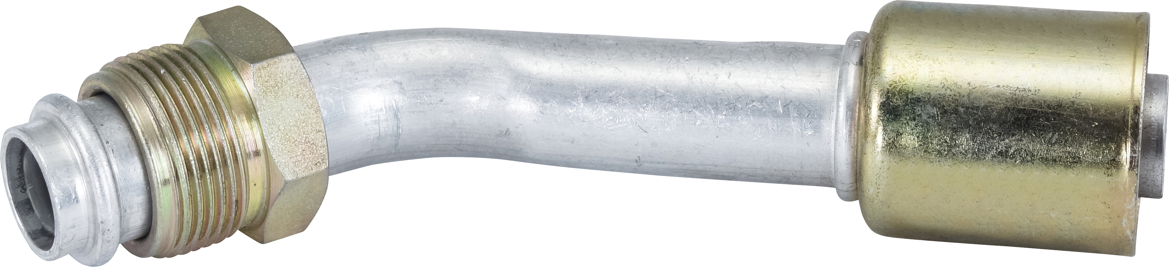HOSE FITTING, BEADLOCK, MOR, 45 DEG, #12, ALUMINIUM, STANDARD
