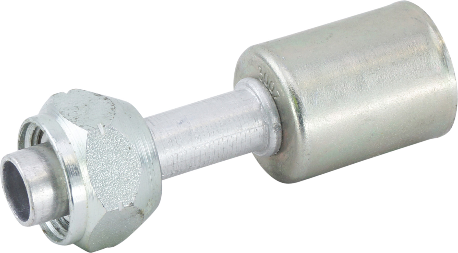 HOSE FITTING, BEADLOCK, FOR, STR, M22, #10, ALUMINIUM, STANDARD, METRIC