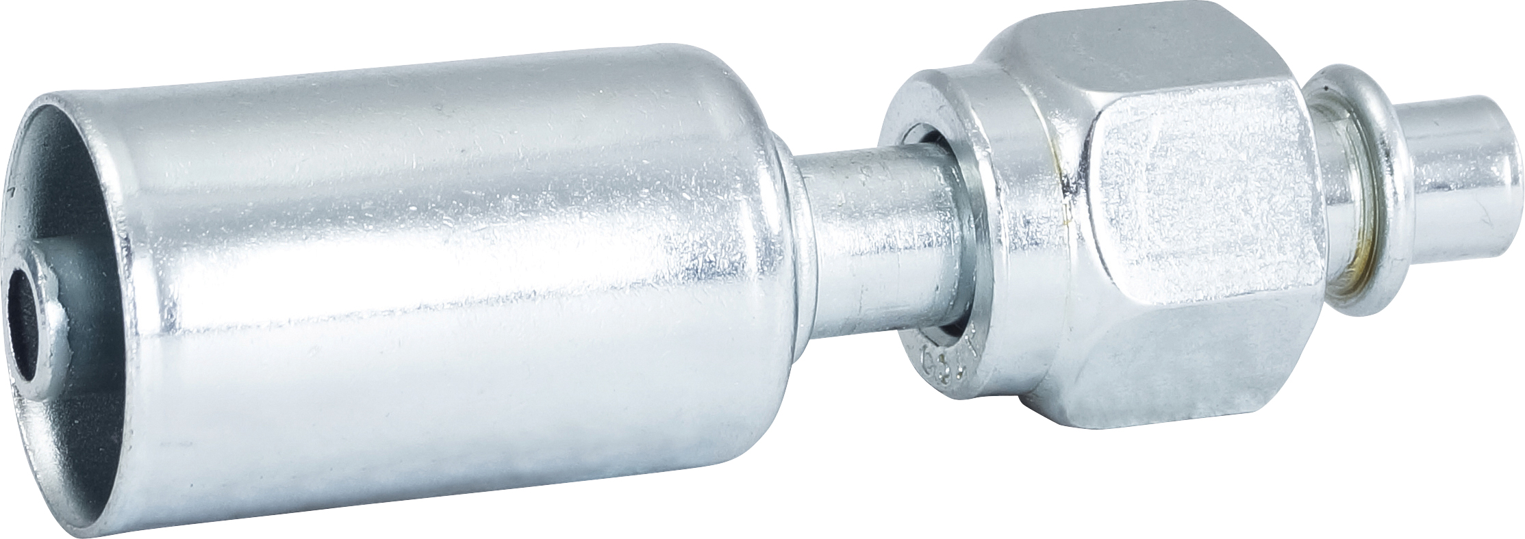 HOSE FITTING, BEADLOCK, FOR, STR, #6, STEEL, STANDARD