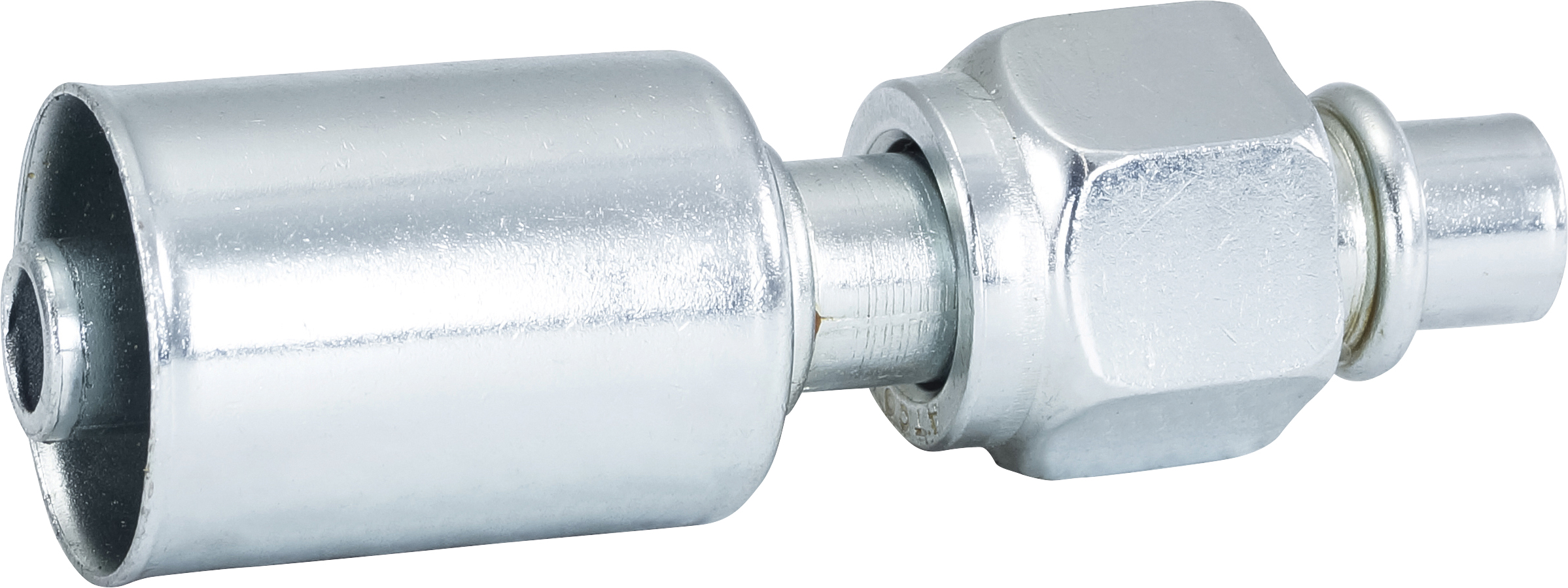 HOSE FITTING, BEADLOCK, FOR, STR, #8, STEEL, STANDARD