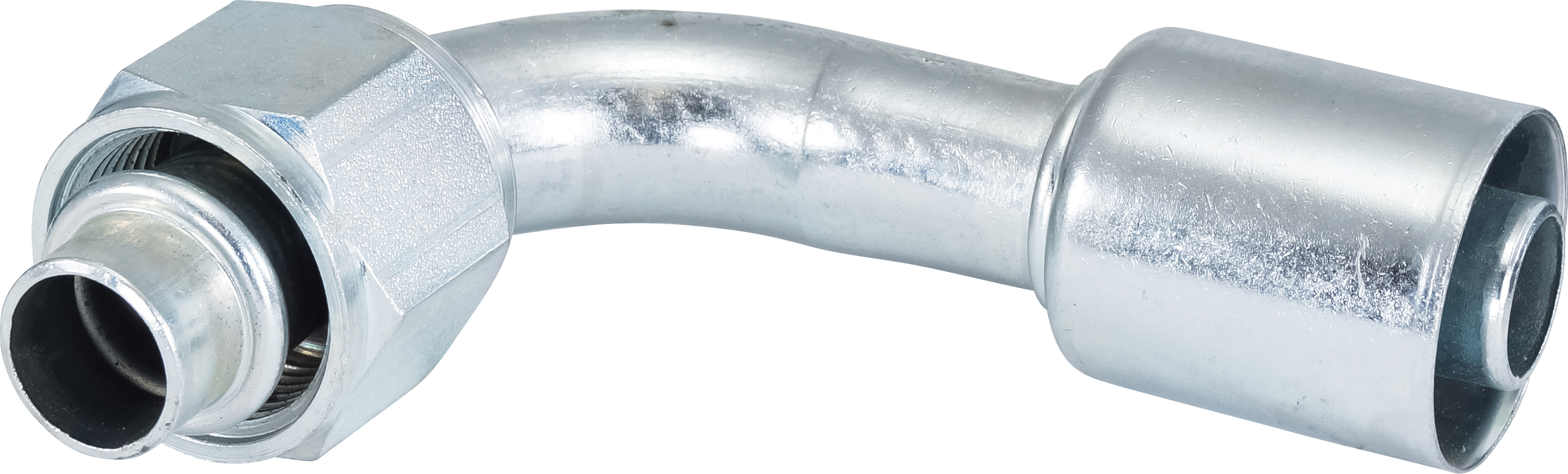 HOSE FITTING, BEADLOCK, FOR, 90 DEG, #12, STEEL, STANDARD