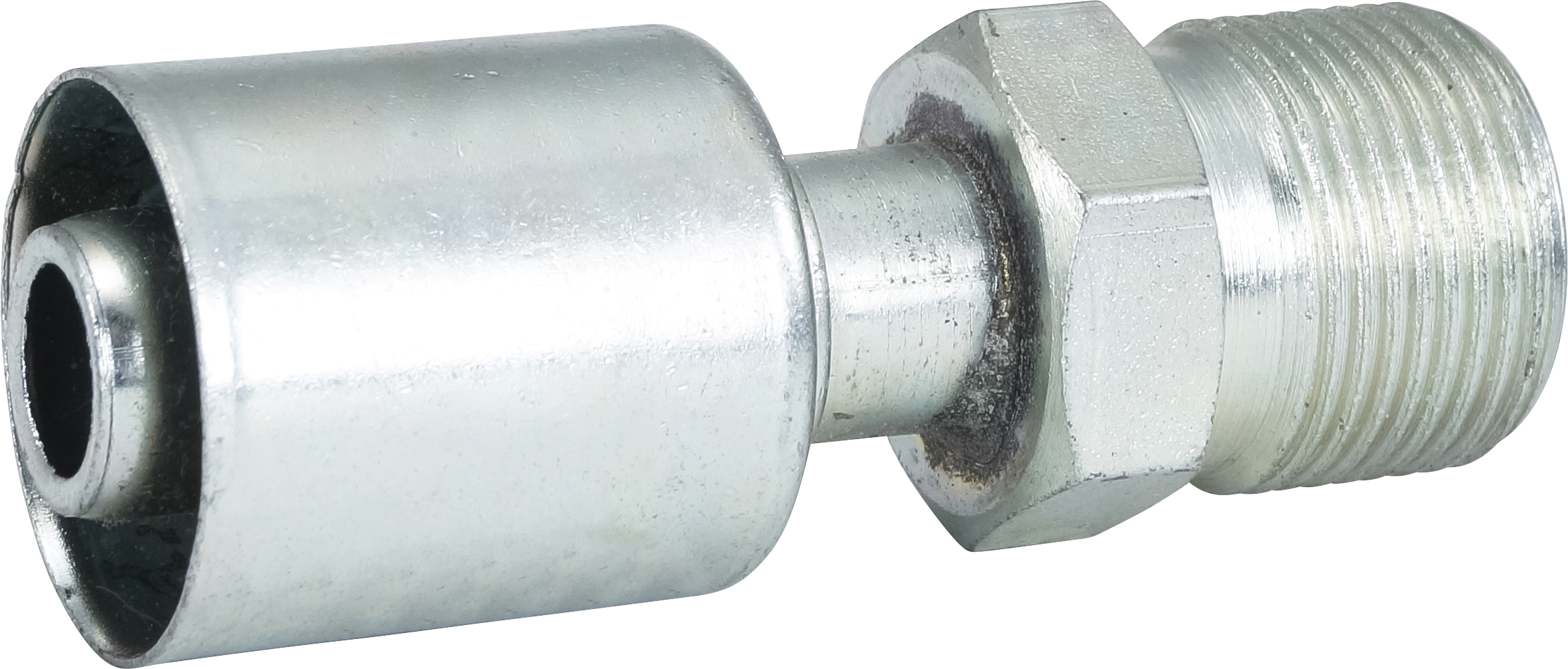 HOSE FITTING, BEADLOCK, MIO, STR, #12, STEEL, STANDARD