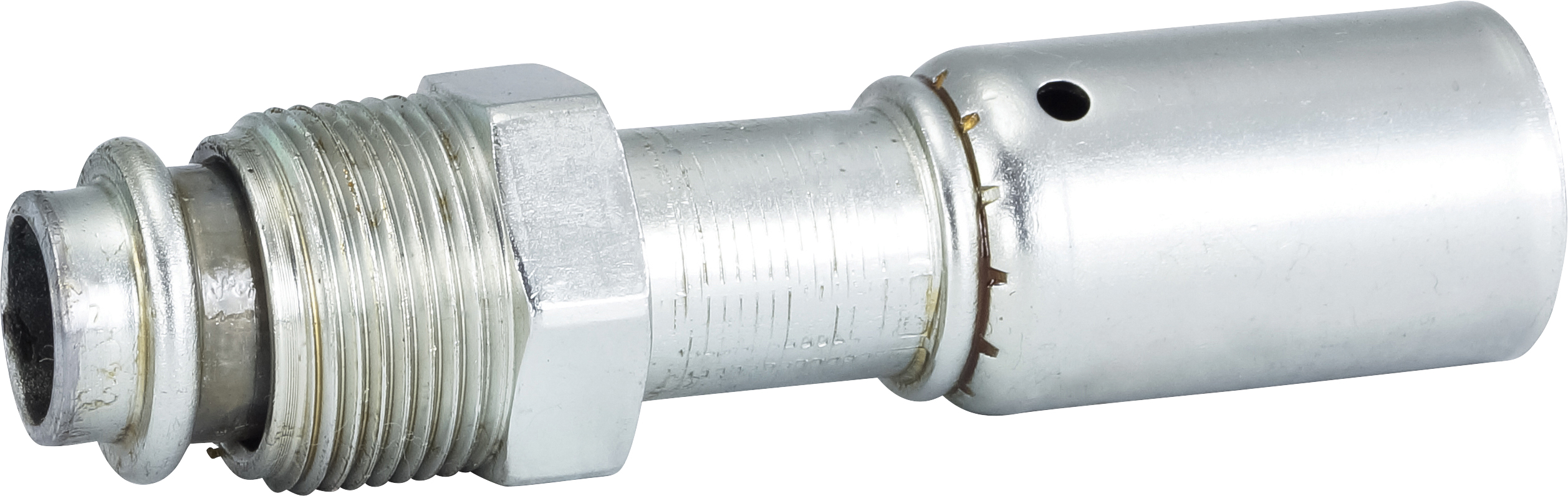 HOSE FITTING, BEADLOCK, MOR, STR, #10, STEEL, REDUCED