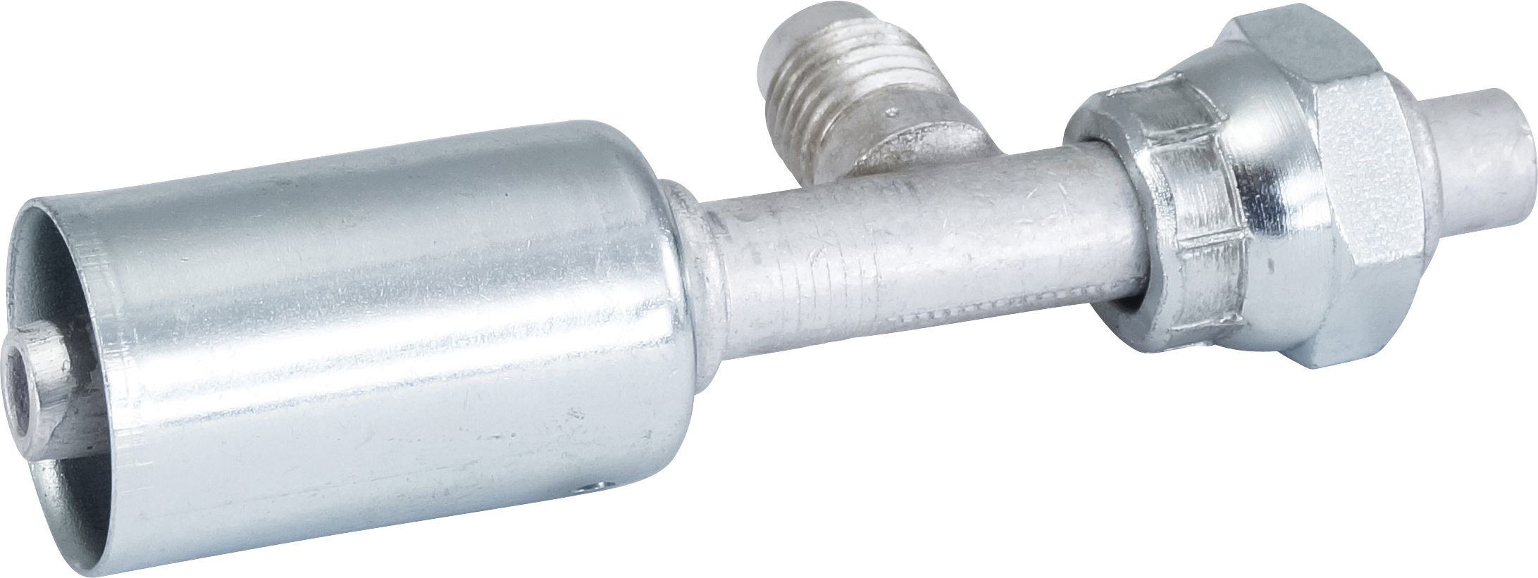 HOSE FITTING, BEADLOCK, FOR, STR, #6, ALUMINIUM, STANDARD, R12 ACCESS