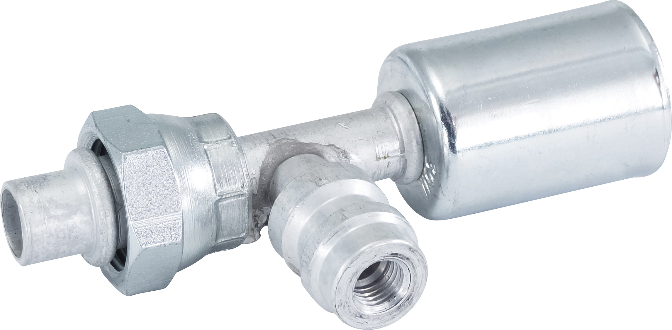 HOSE FITTING, BEADLOCK, FOR, STR, #8, ALUMINIUM, STANDARD, R134A ACCESS