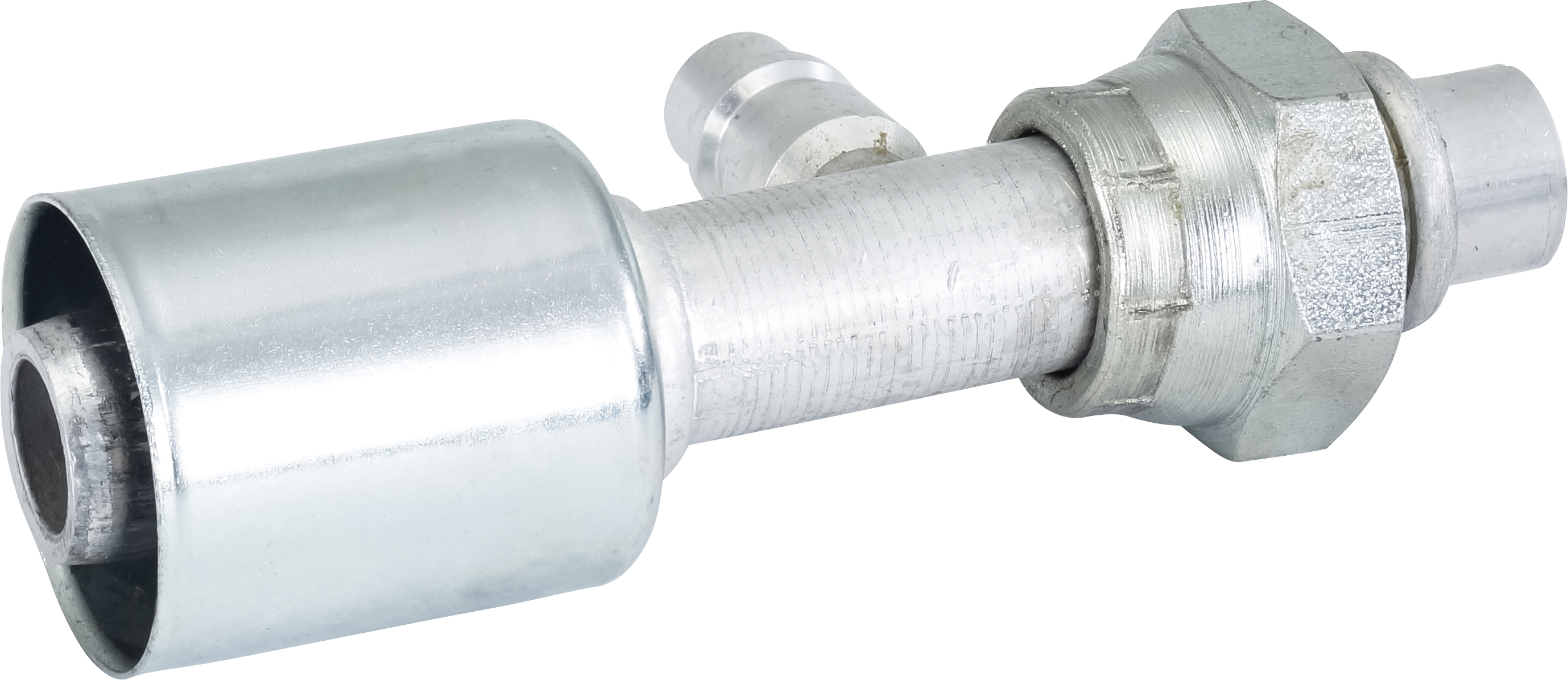 HOSE FITTING, BEADLOCK, FOR, STR, #10, #12, ALUMINIUM, STANDARD, R134A ACCESS, STEP-UP