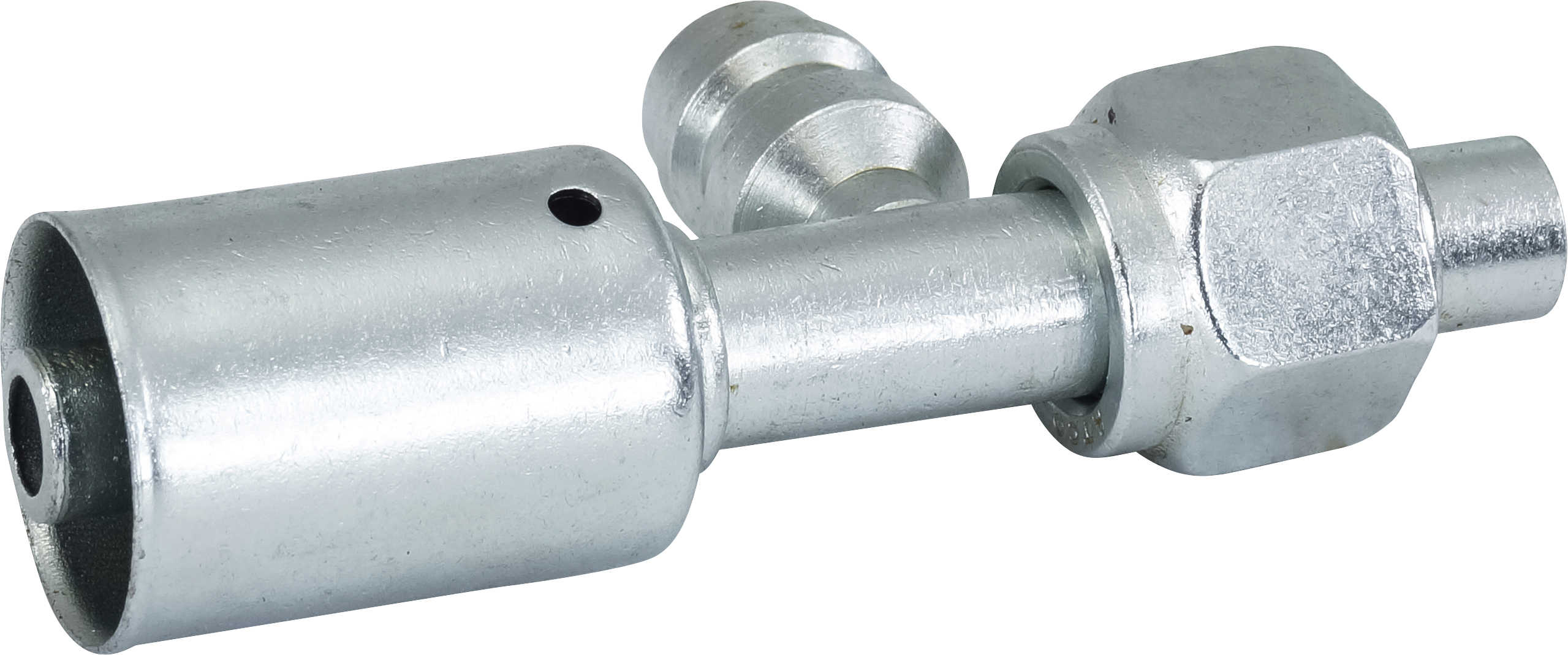 HOSE FITTING, BEADLOCK, FOR, STR, #8, STEEL, STANDARD, R134A ACCESS
