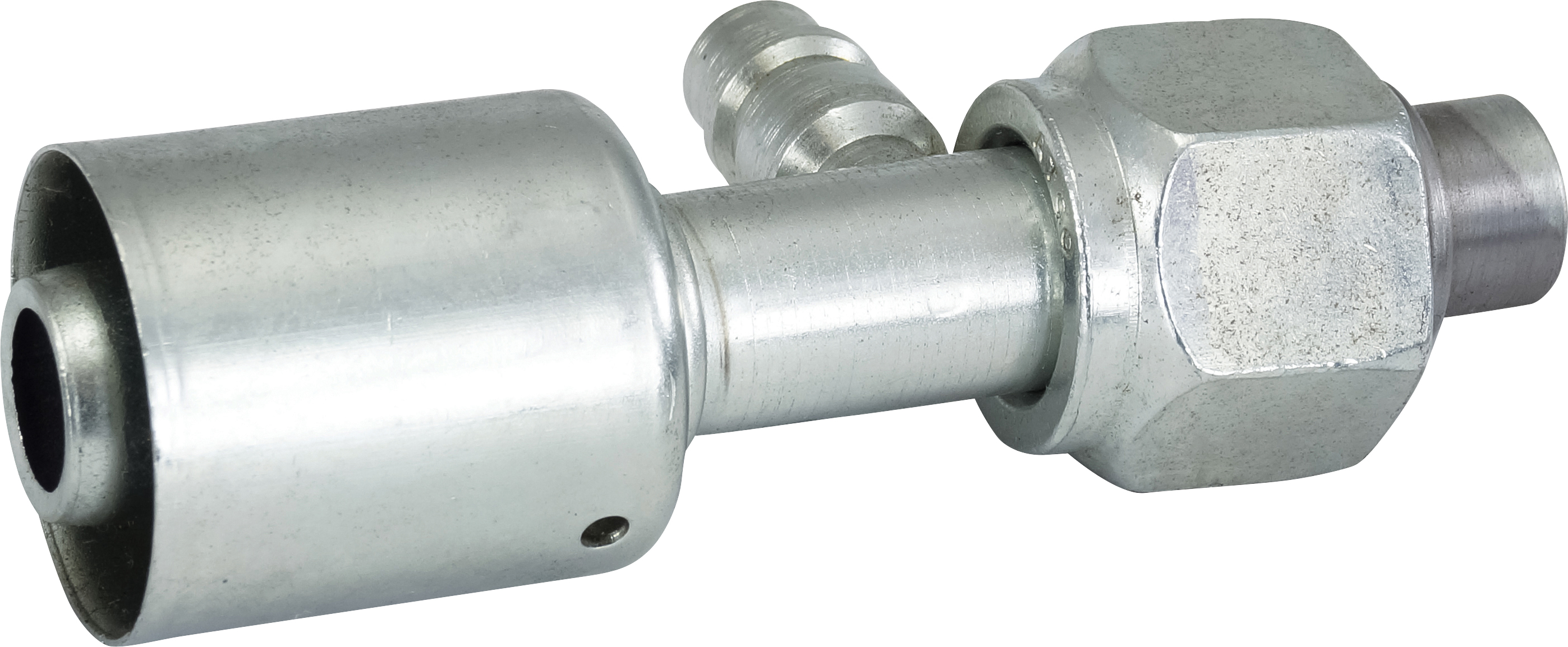 HOSE FITTING, BEADLOCK, FOR, STR, #10, #12, STEEL, STANDARD, R134A ACCESS, STEP-UP