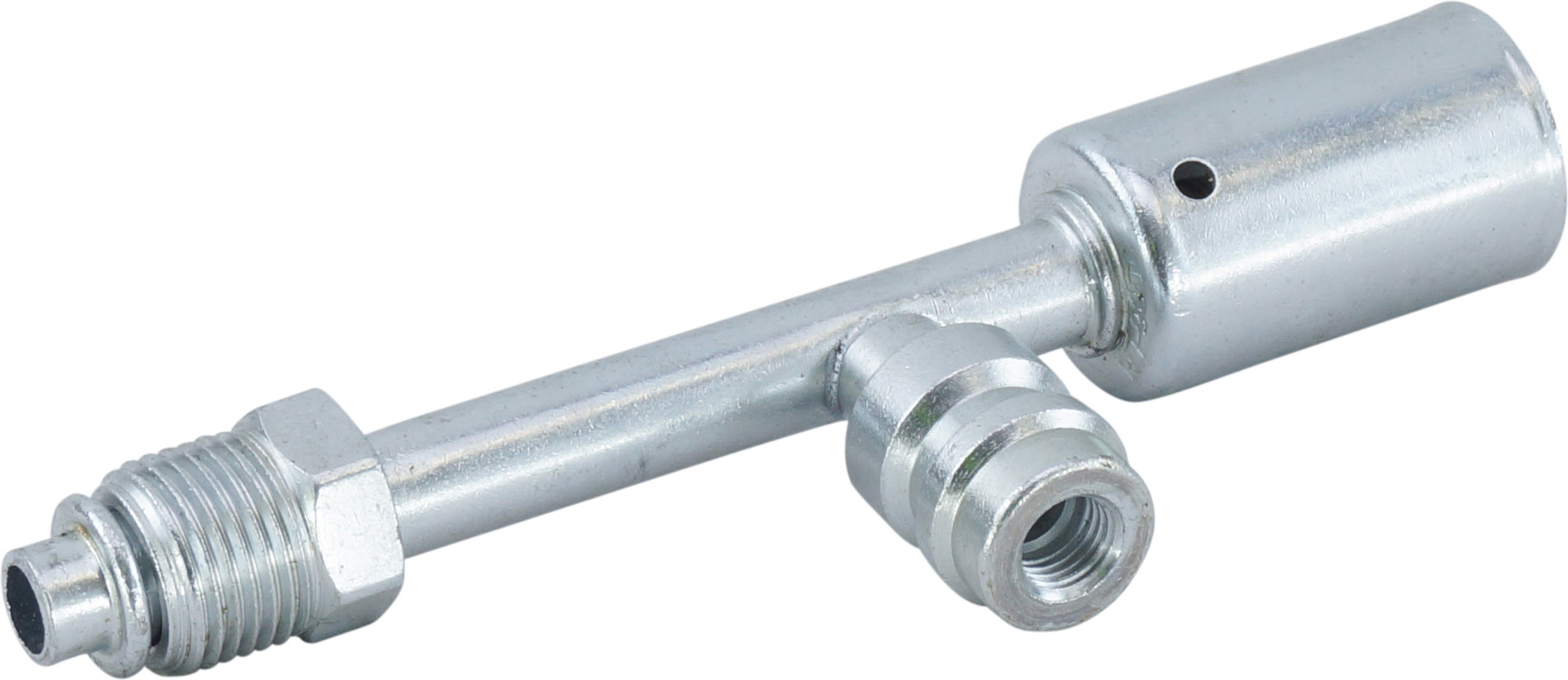 HOSE FITTING, BEADLOCK, MOR, STR, #6, STEEL, STANDARD, R134A ACCESS