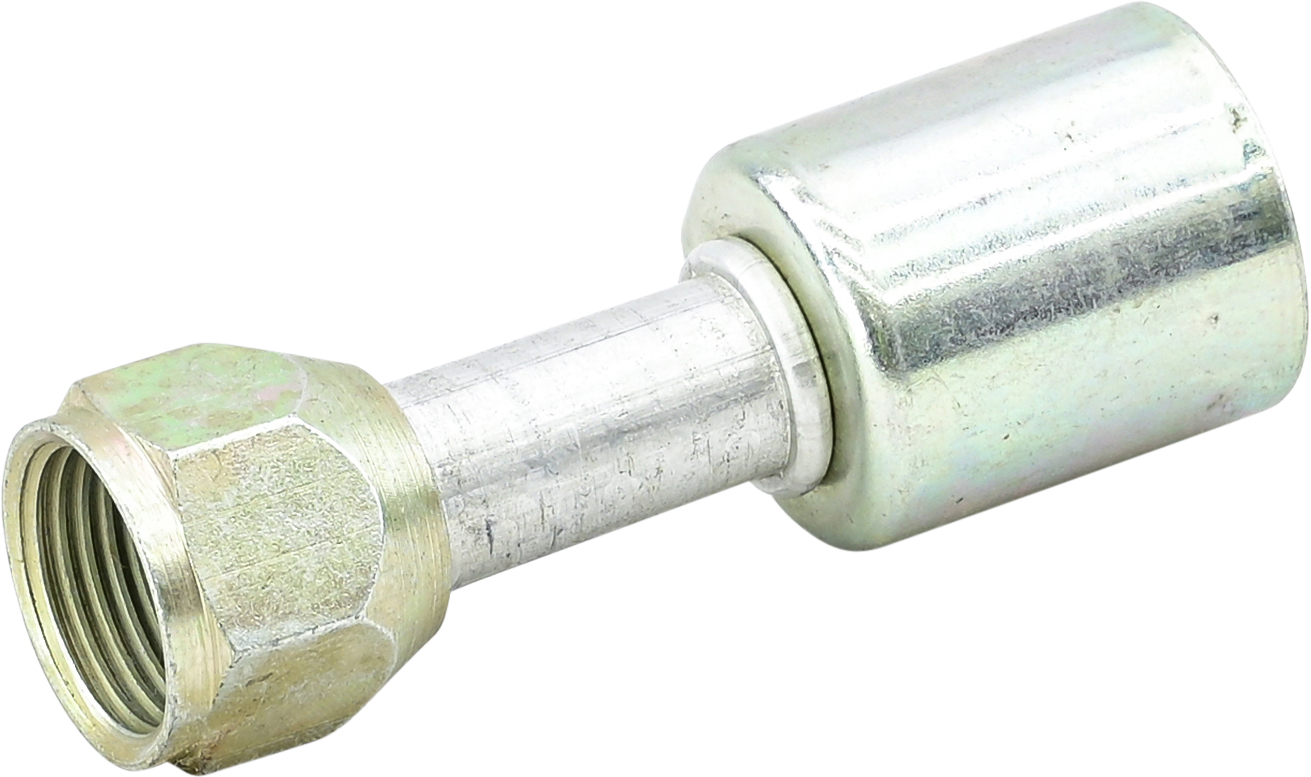 HOSE FITTING, BEADLOCK, FF, STR, #10, #12, ALUMINIUM, STANDARD, STEP-UP