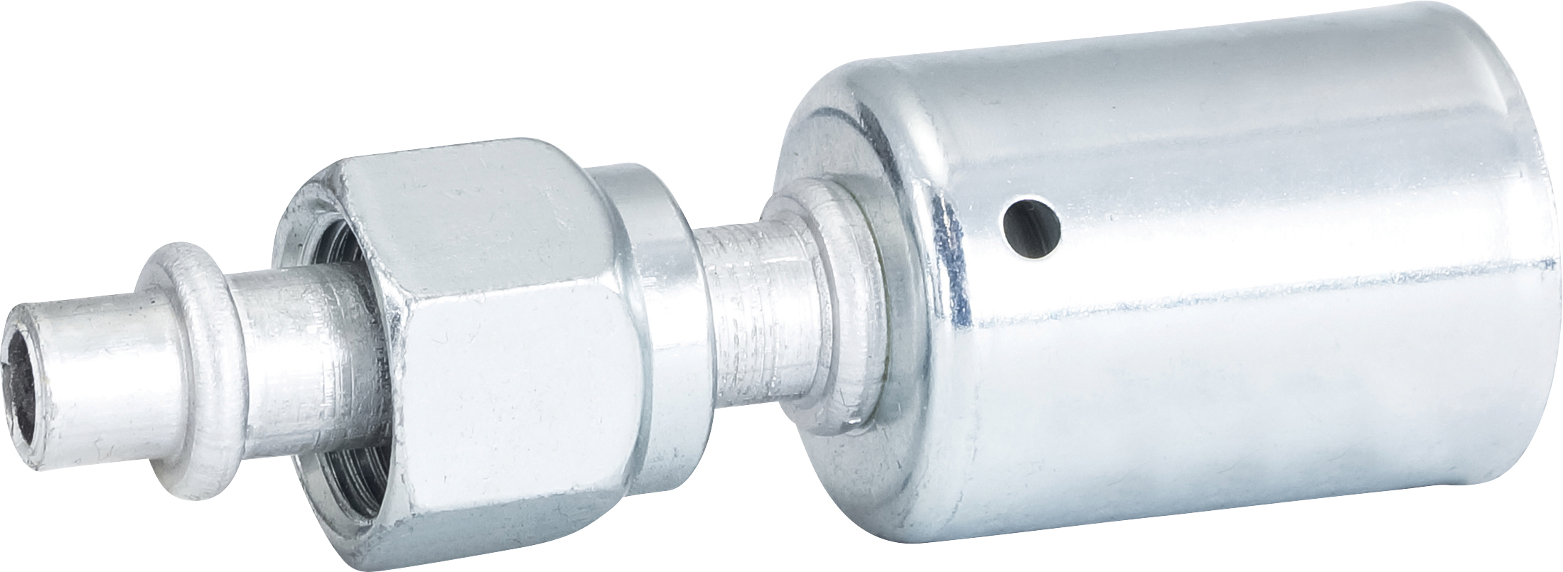 HOSE FITTING, BEADLOCK, FOR, STR, #6, #8, ALUMINIUM, STANDARD, STEP-UP