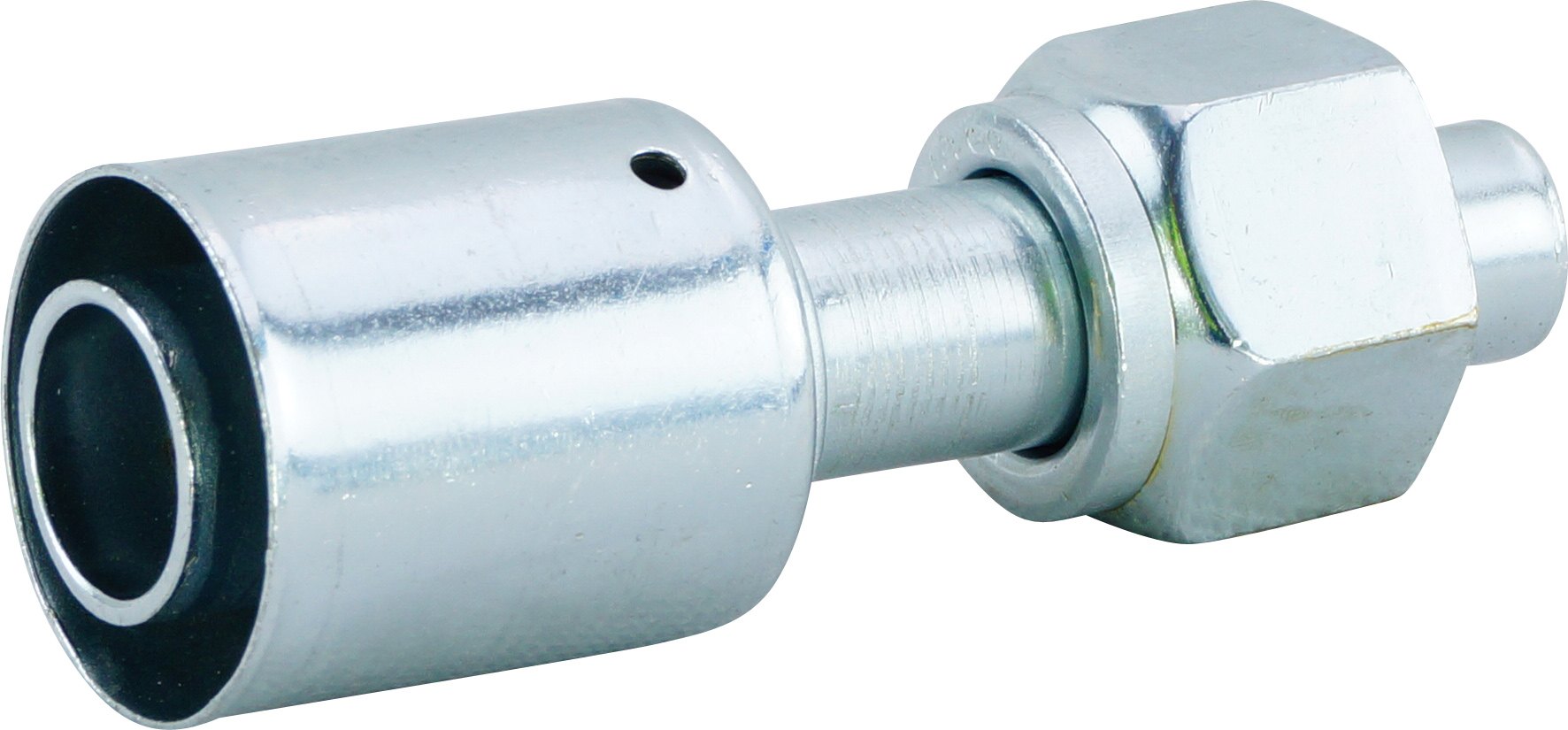 HOSE FITTING, BEADLOCK, FOR, STR, #10, #14, STEEL, REDUCED, STEP-UP