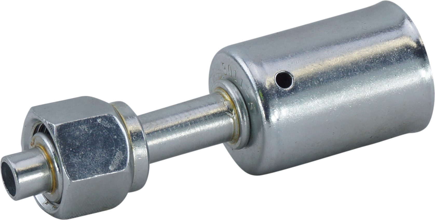 HOSE FITTING, BEADLOCK, FOR, STR, #6, #8, STEEL, STANDARD, STEP-UP