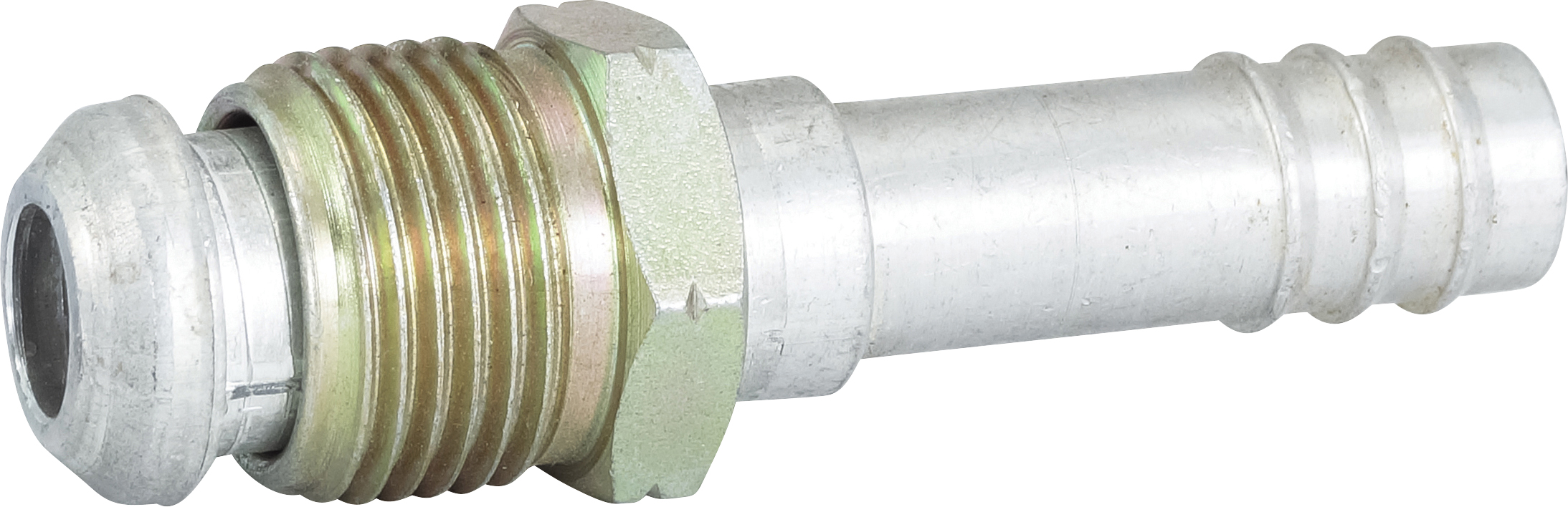HOSE FITTING, BARB, MF, STR, #10, ALUMINIUM