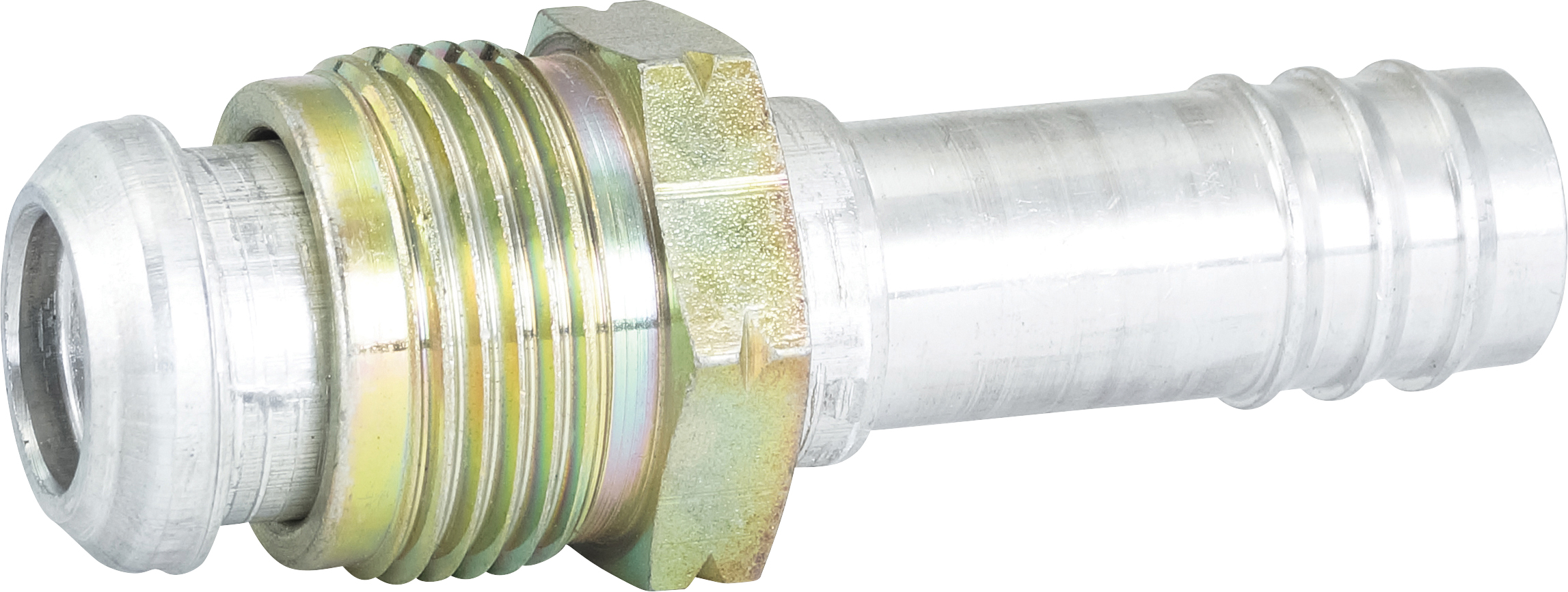 HOSE FITTING, BARB, MF, STR, #12, ALUMINIUM