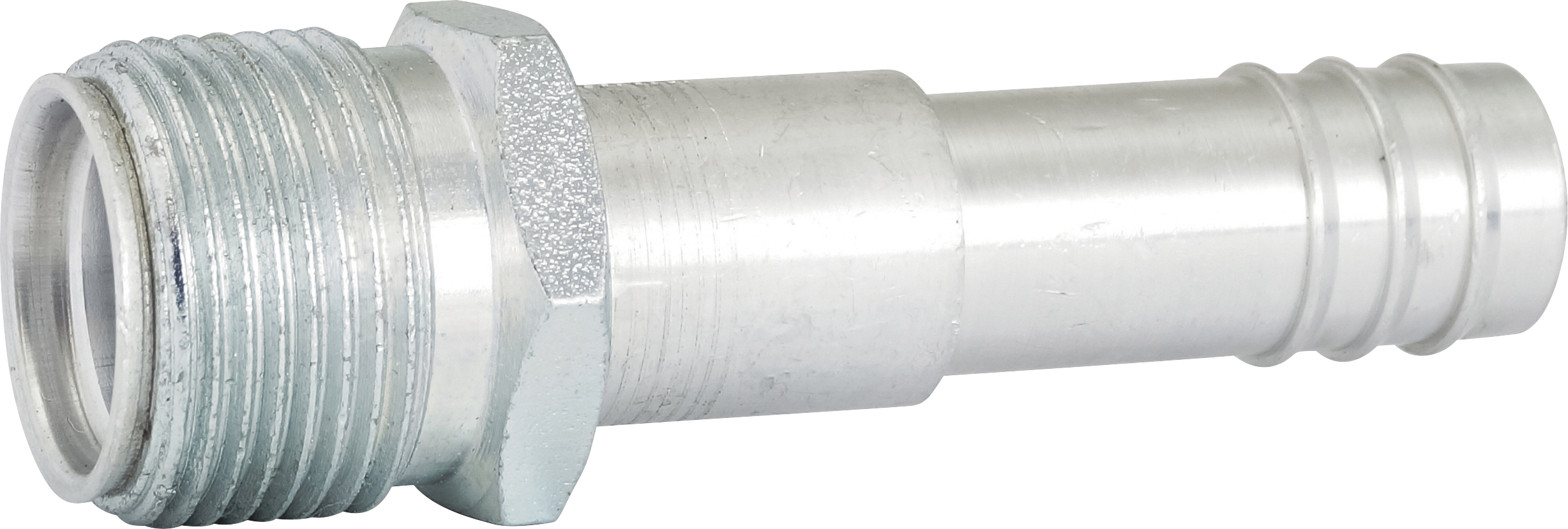 HOSE FITTING, BARB, MIO, STR, #12, ALUMINIUM