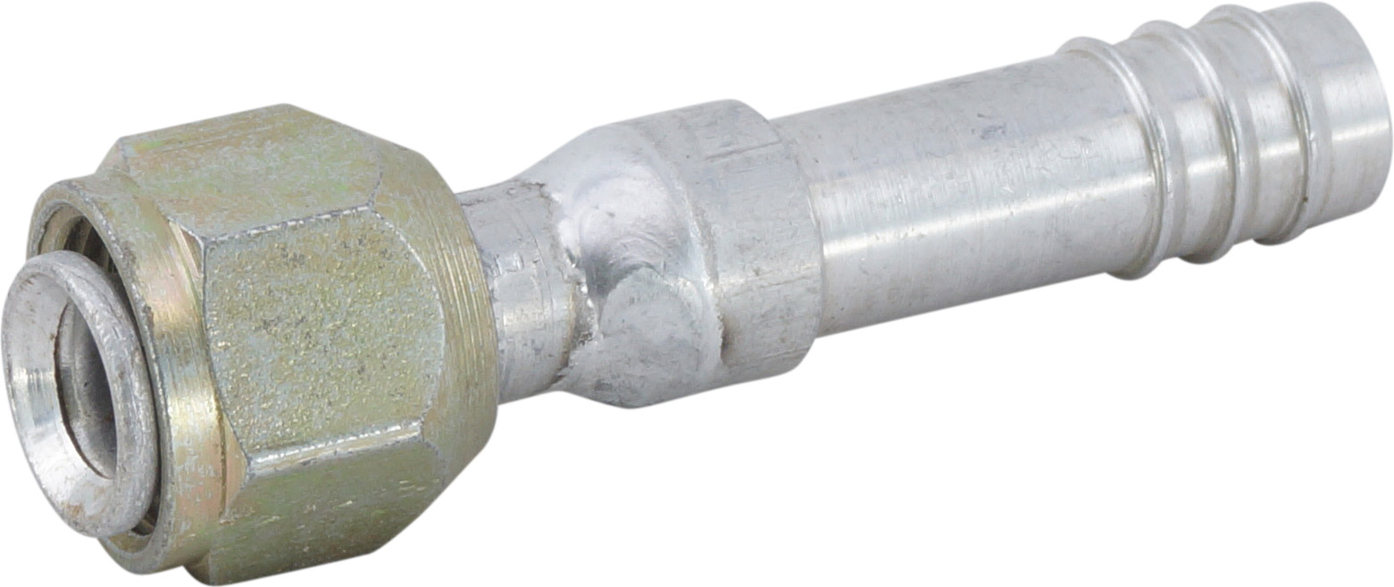 HOSE FITTING, BARB, FF, STR, #8, #10, ALUMINIUM, STEP-UP