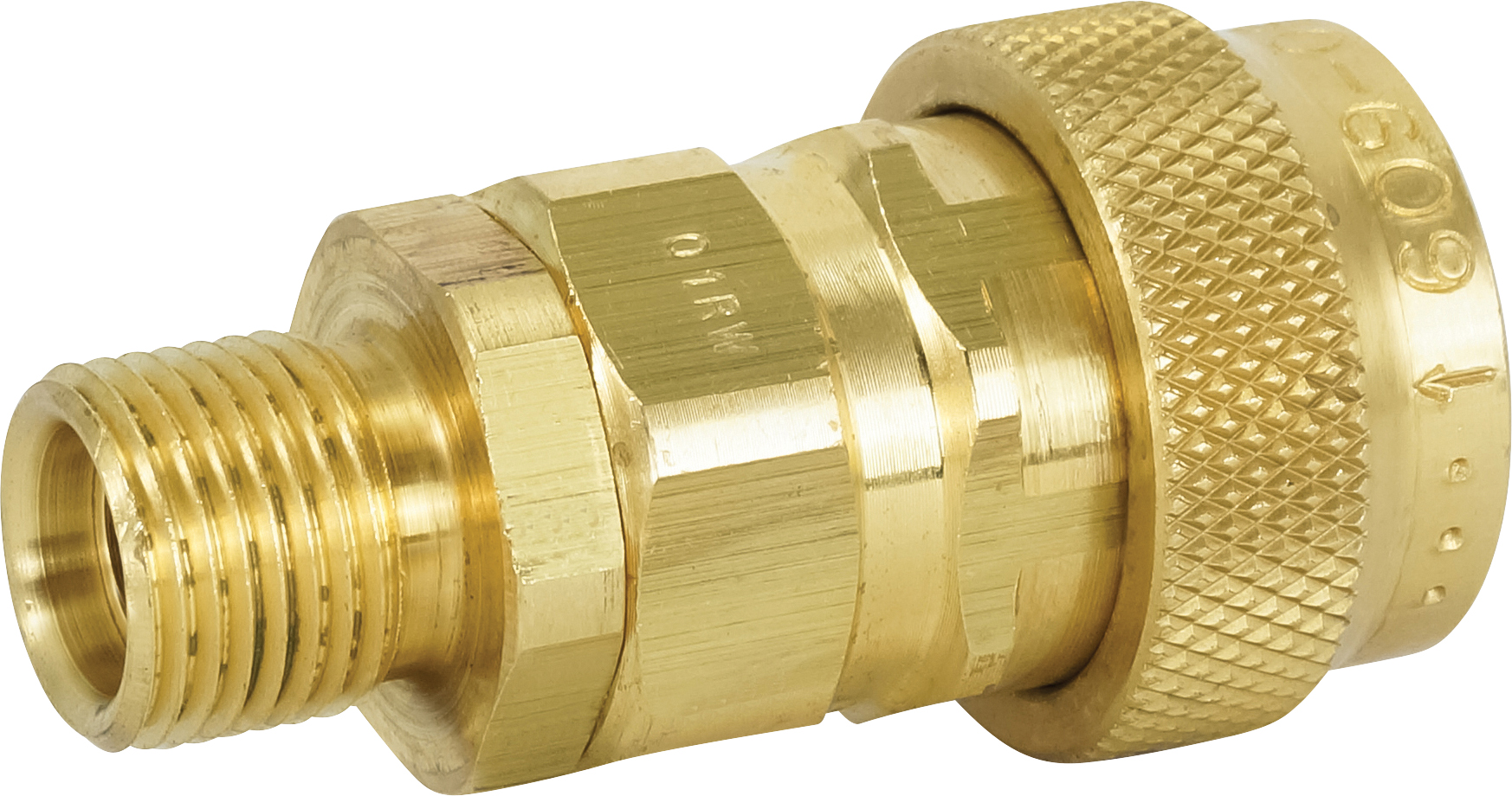HOSE FITTING, FEM Q-D, #6, STEEL, QUICK-DISCONNECT, SUITS CATERPILLAR, DR-78142