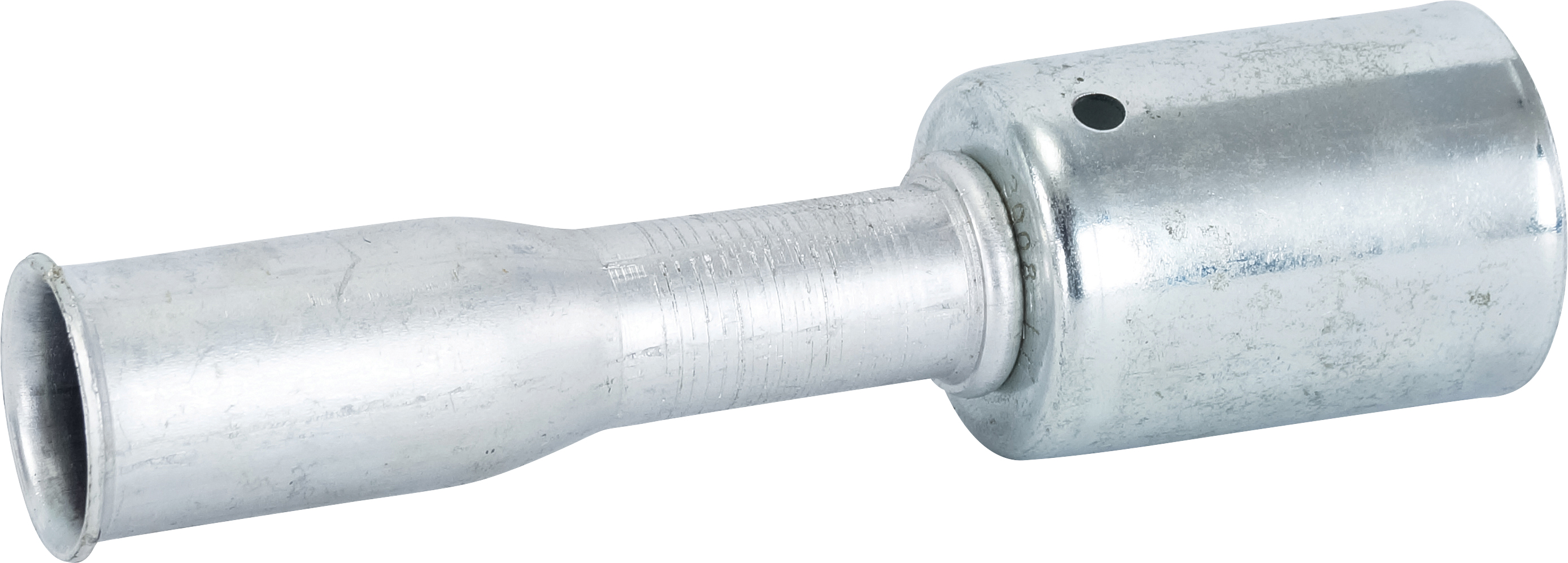 HOSE FITTING, FSL, STR, #8, ALUMINIUM, STANDARD, SPRING-LOCK