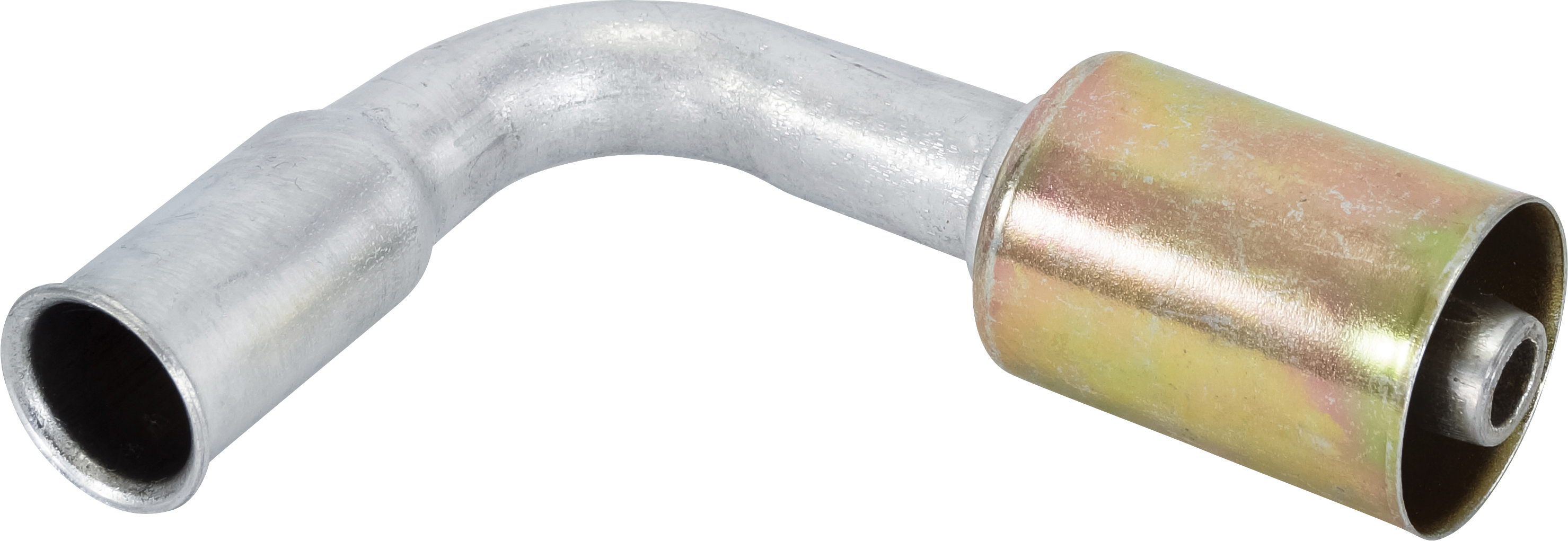 HOSE FITTING, FSL, 90 DEG, #8, ALUMINIUM, STANDARD, SPRING-LOCK