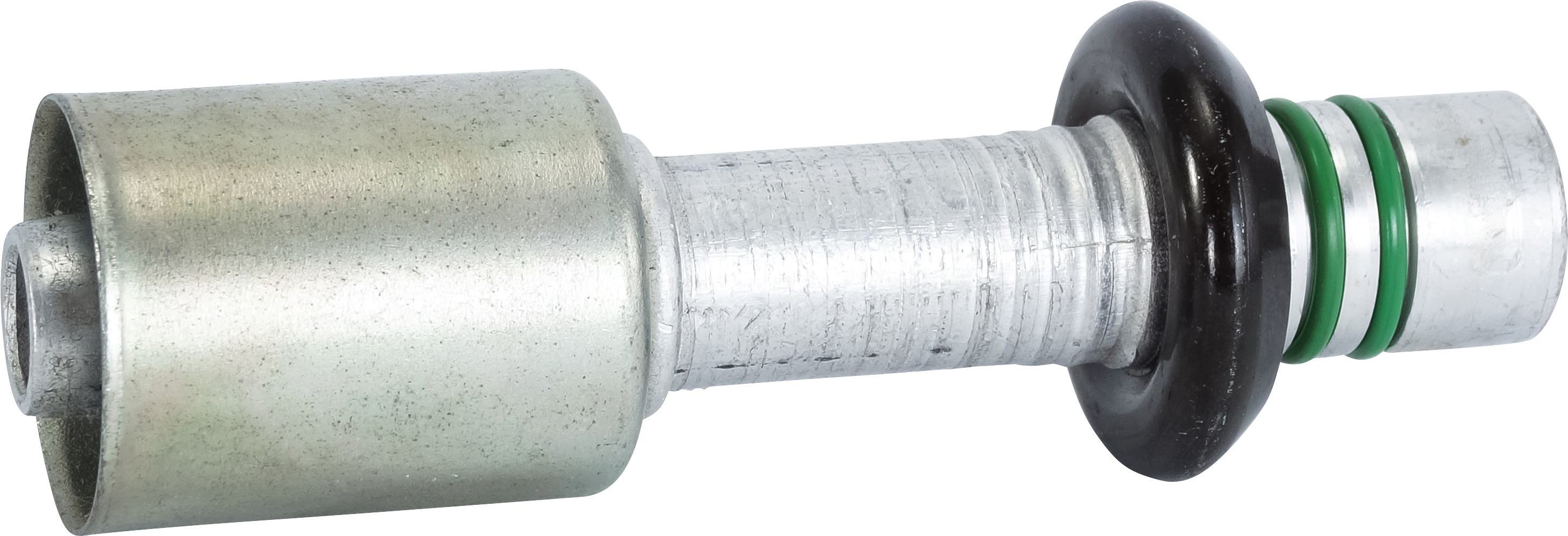 HOSE FITTING, MSL, STR, #10, ALUMINIUM, STANDARD, SPRING-LOCK