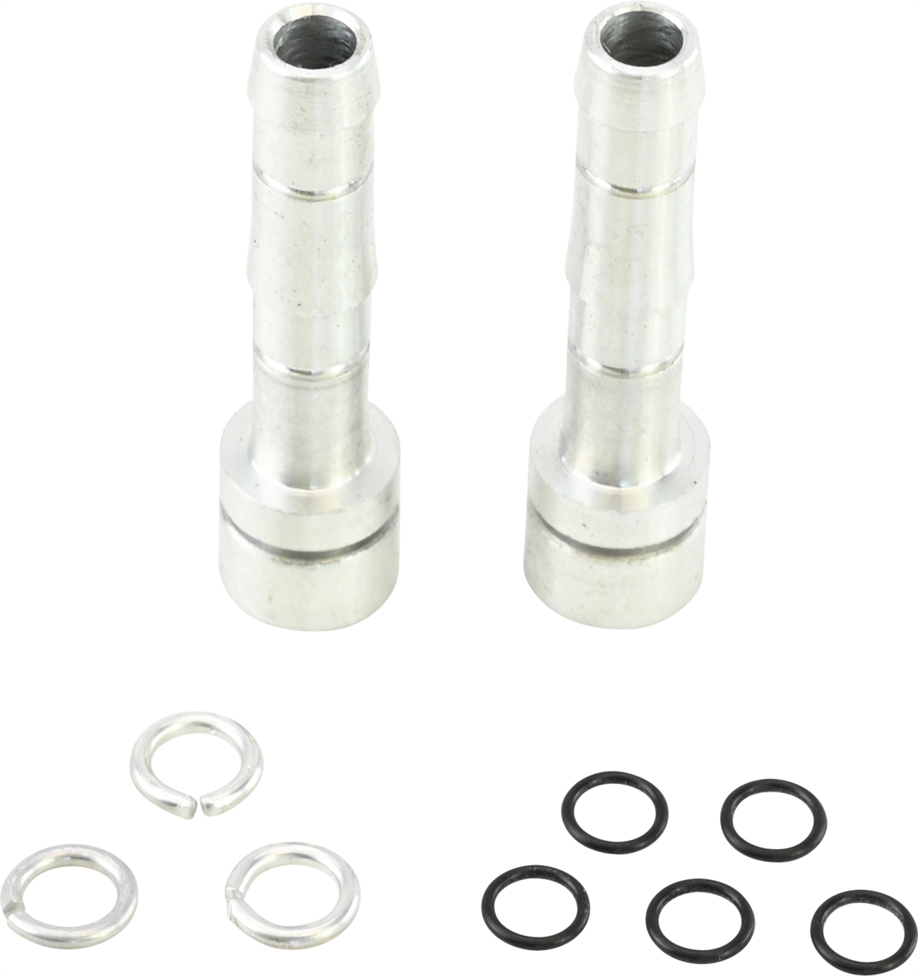 HOSE FITTING, EATON, E-Z CLIP, LIFESAVER, #6, ALUMINIUM, (TWIN PACK)