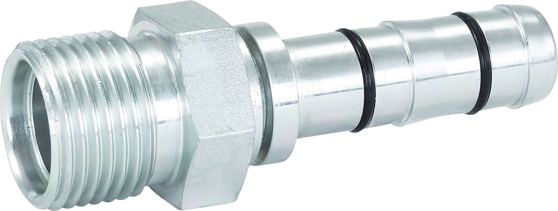 HOSE FITTING, EATON, E-Z CLIP, MIO, STR, #10, STEEL