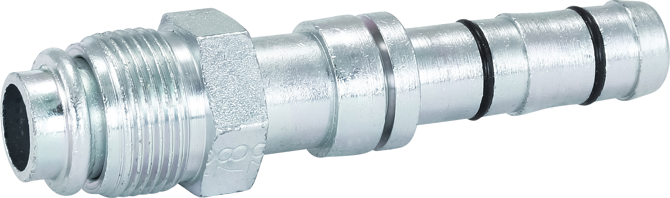 HOSE FITTING, EATON, E-Z CLIP, MOR, STR, #10, STEEL