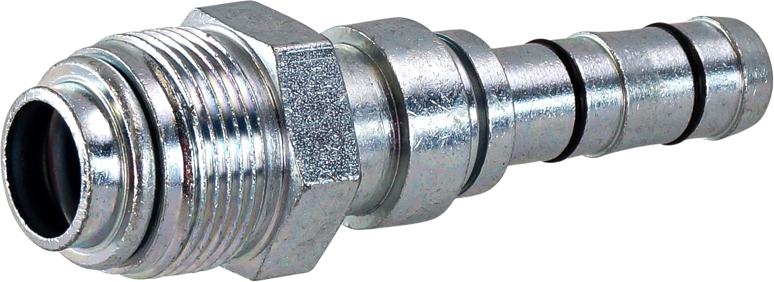 HOSE FITTING, EATON, E-Z CLIP, MOR, STR, #12-#10, STEEL, STEP-DOWN