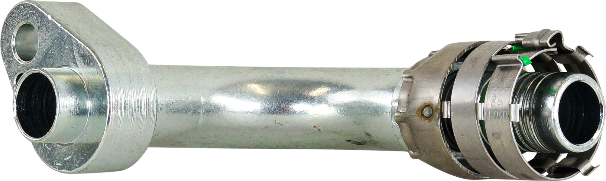 HOSE FITTING, SUPERFLEX HD, PAD, 90 DEG, #14, STEEL, SUITS CAT NEW PAD