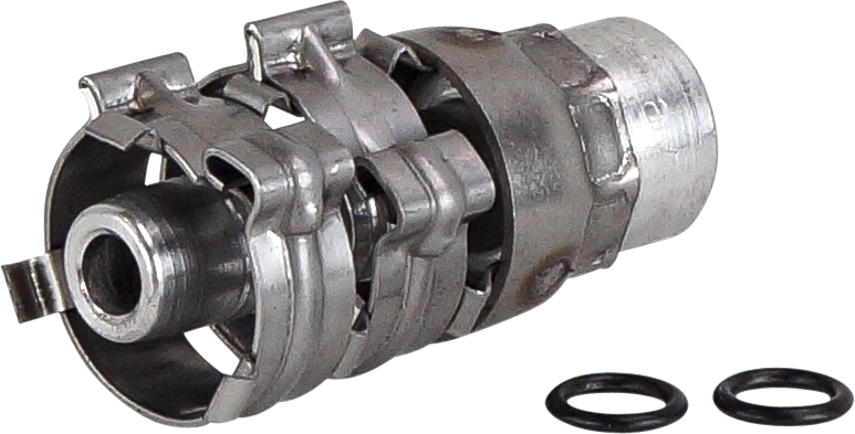HOSE FITTING, SUPERFLEX HD, LIFESAVER, #8 (12MM)-#8 HOSE, ALUMINIUM (SINGLE)