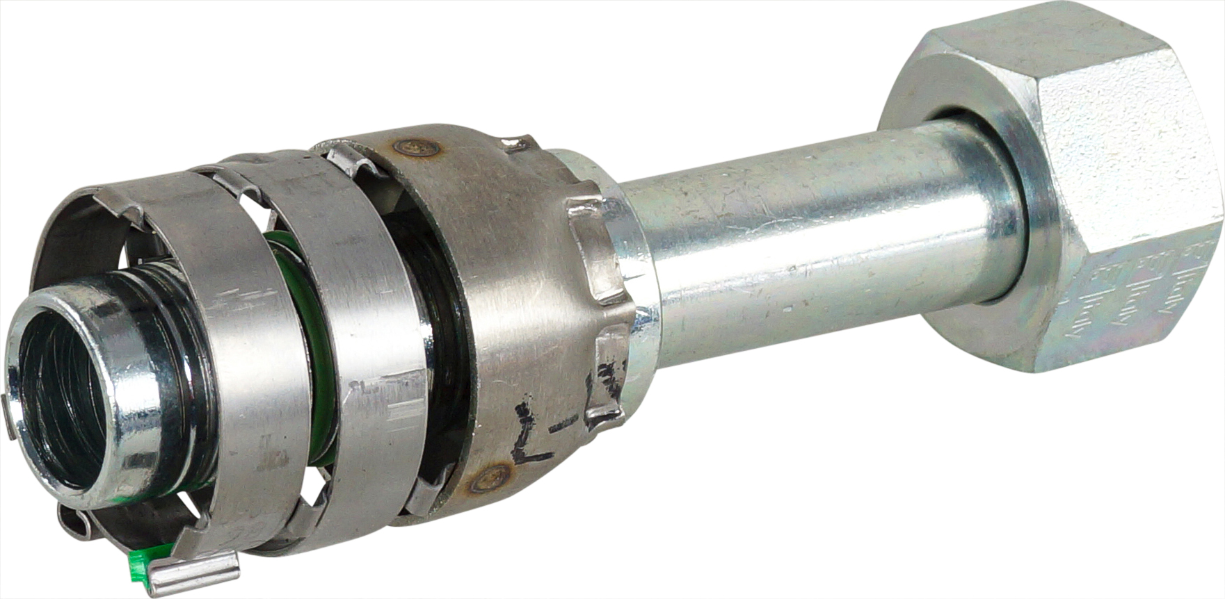HOSE FITTING, SUPERFLEX HD, FOR, STR #10-#14, STEEL, STEP-UP