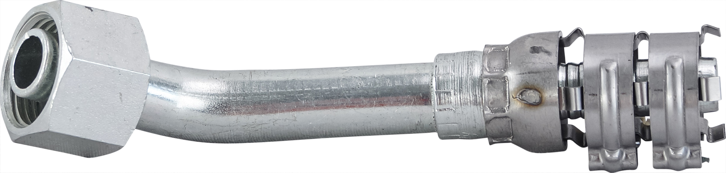 HOSE FITTING, SUPERFLEX HD, FOR, 45 DEG, #8, STEEL